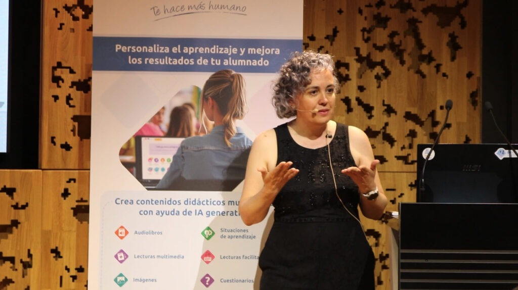 Patricia Díaz García, profesora de Matemáticas, ganadora de los II Premios IA con Impacto Educativo de Smile and Learn